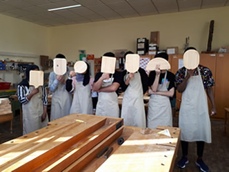 Willkommensklasse Holztechnik 2